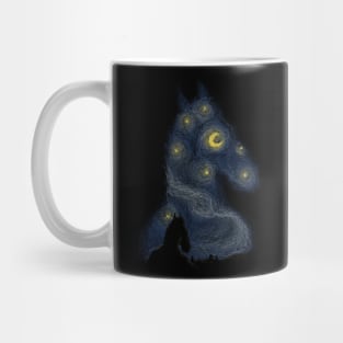 Hollywoo Starry Night Mug